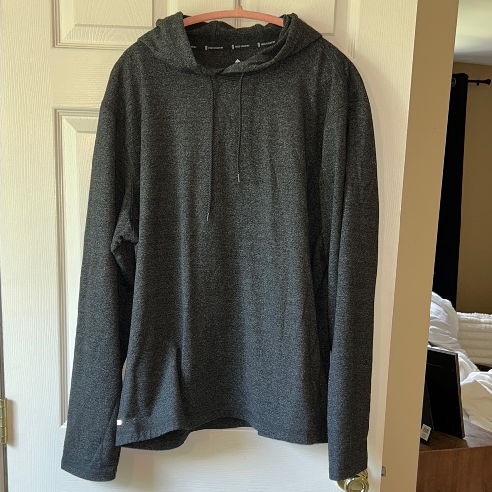 Free Country Gray Sweatshirt Casual Comfort